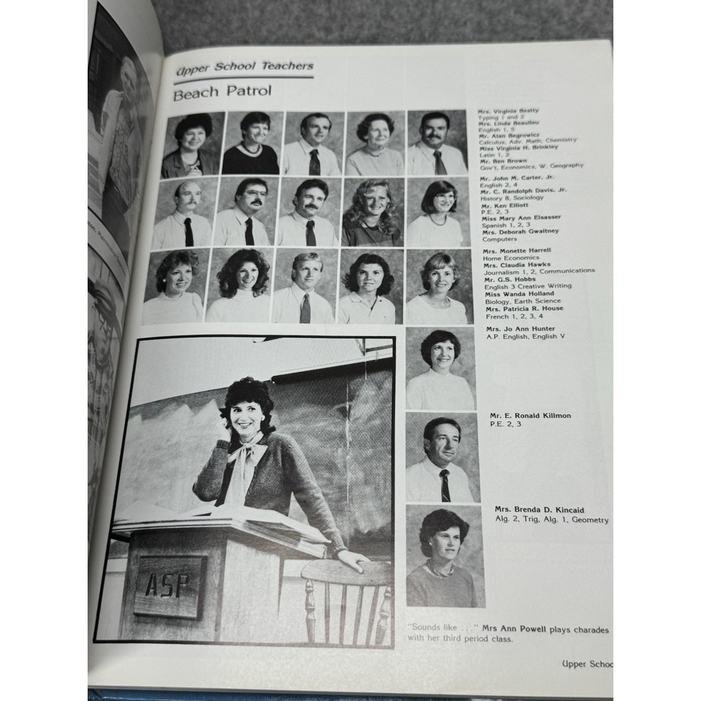 1985 Nansemond Suffolk Academy Yearbook The Scroll Suffolk Virginia