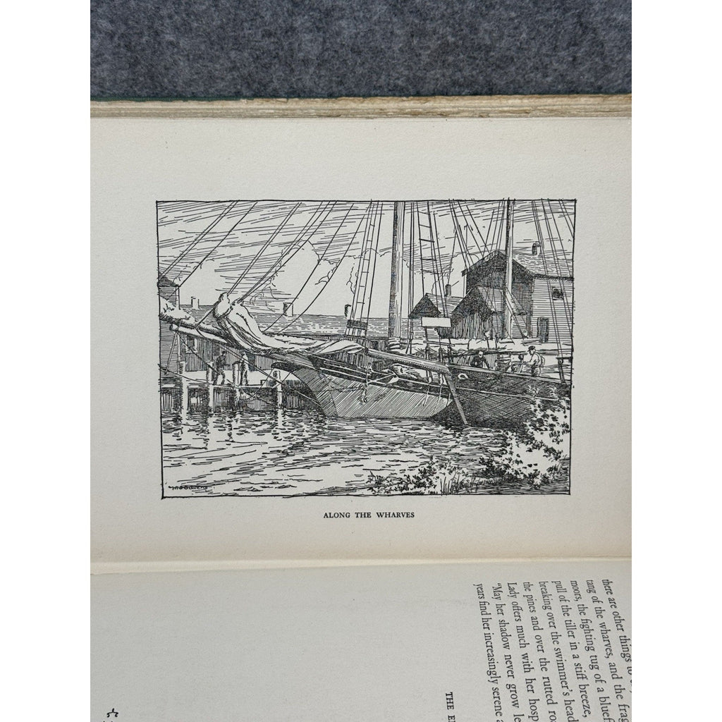 Nantucket Far-Away Island William Oliver Stevens Signed Illustrated 1937 HC