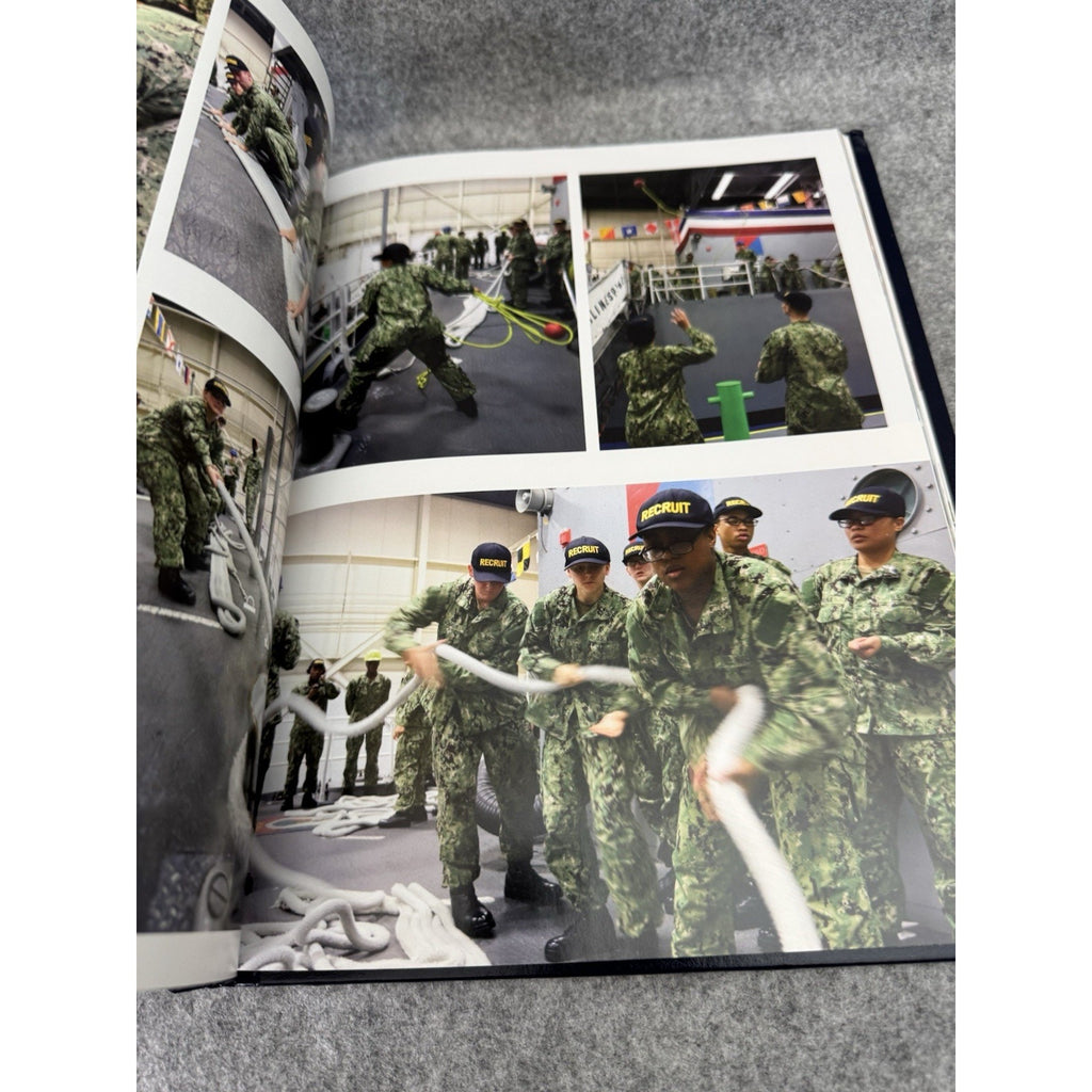 2025 US Navy The Keel Recruit Training Command Yearbook Great Lakes
