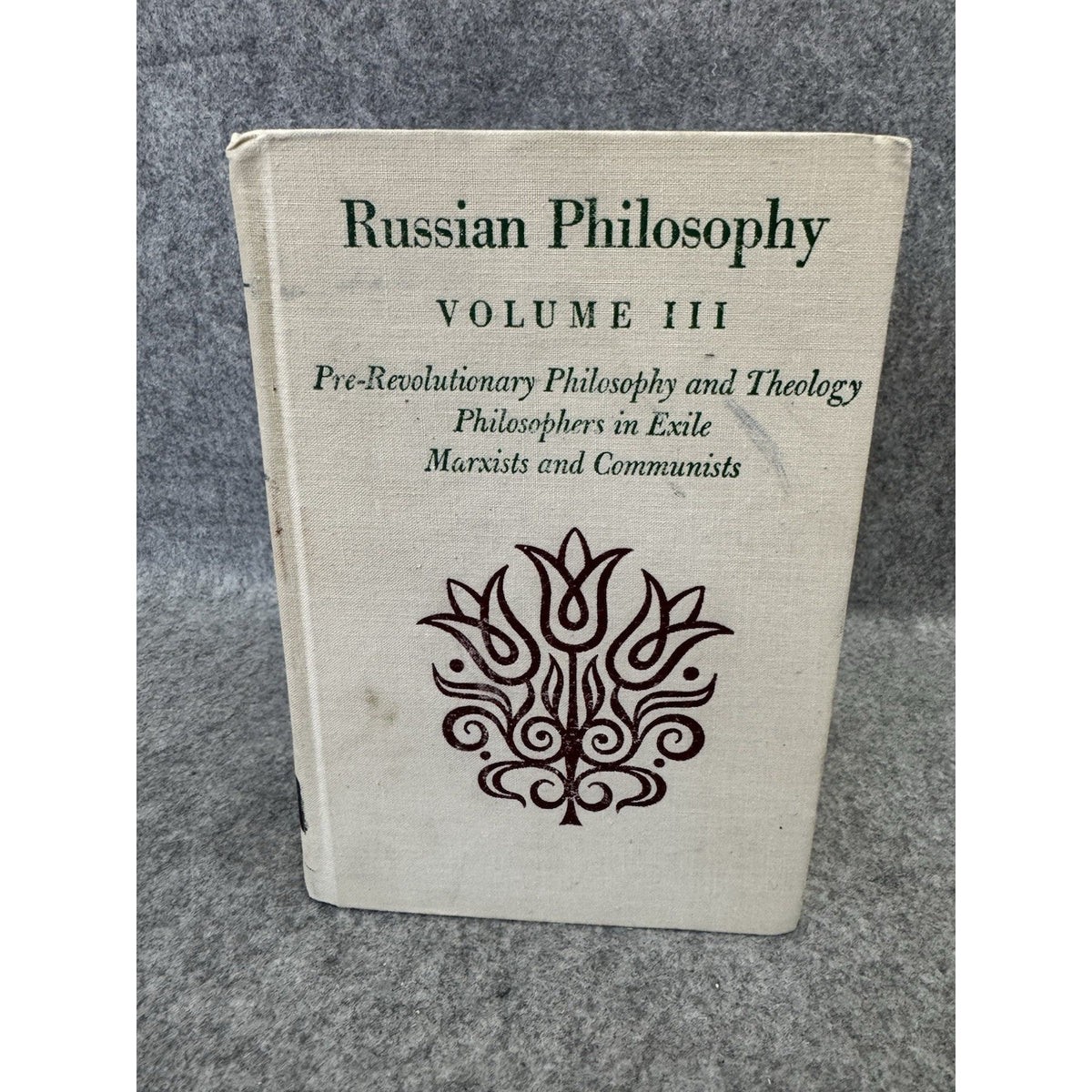 Russian Philosophy 3 Vol Set 1965 Edie Scanlan Zeldin Kline HC