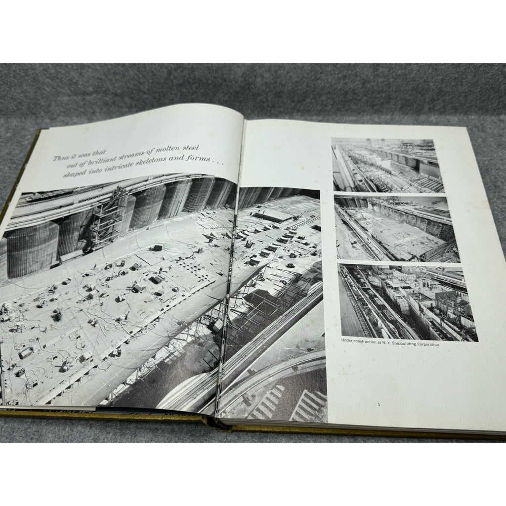1961 USS Kitty Hawk CVA-63 Around the Horn Maiden Cruise Book US Navy
