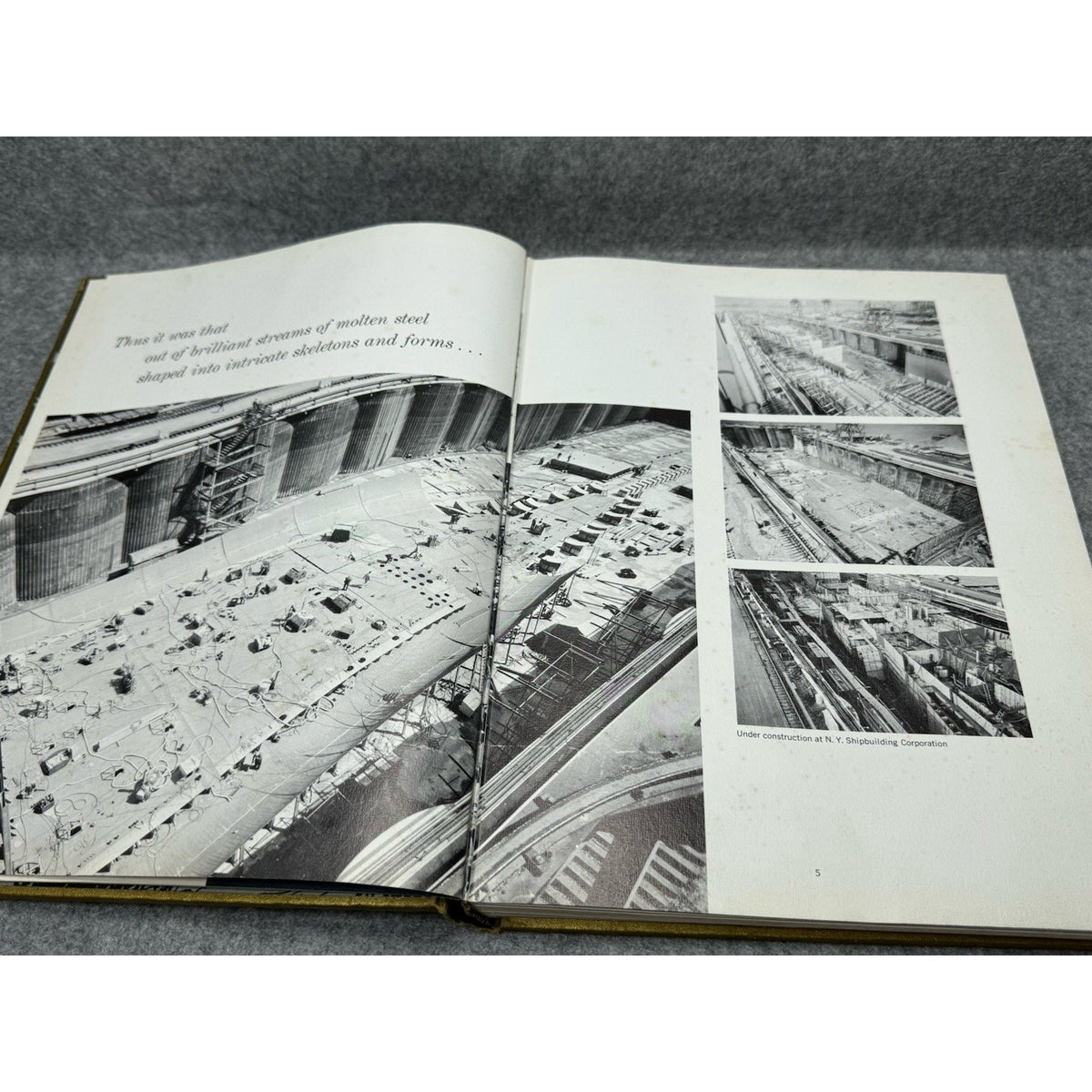 1961 USS Kitty Hawk CVA-63 Around the Horn Maiden Cruise Book US Navy