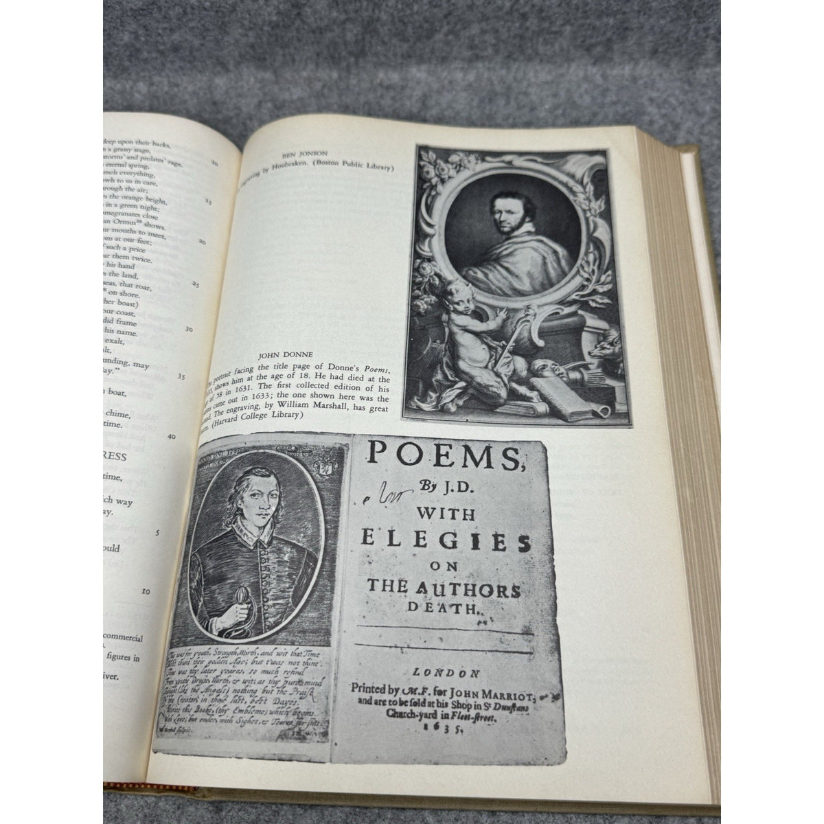 1951 British Literature Beowulf to Sheridan Hazelton Spencer Hardcover