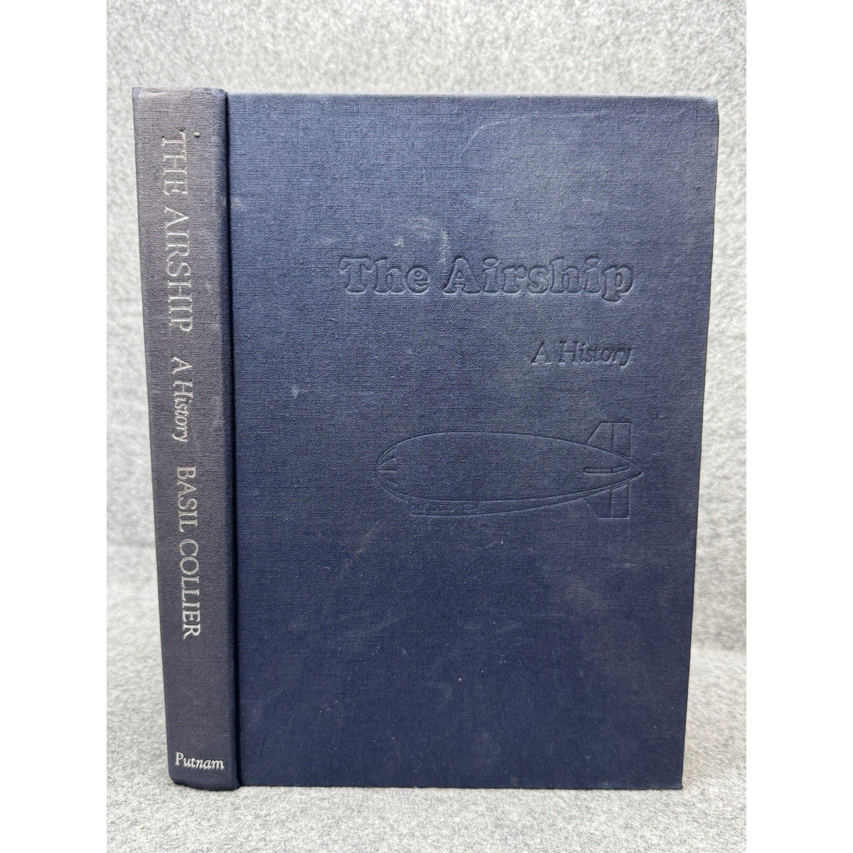 1974 The Airship A History Basil Collier 1st American Ed Zeppelin WWI HC