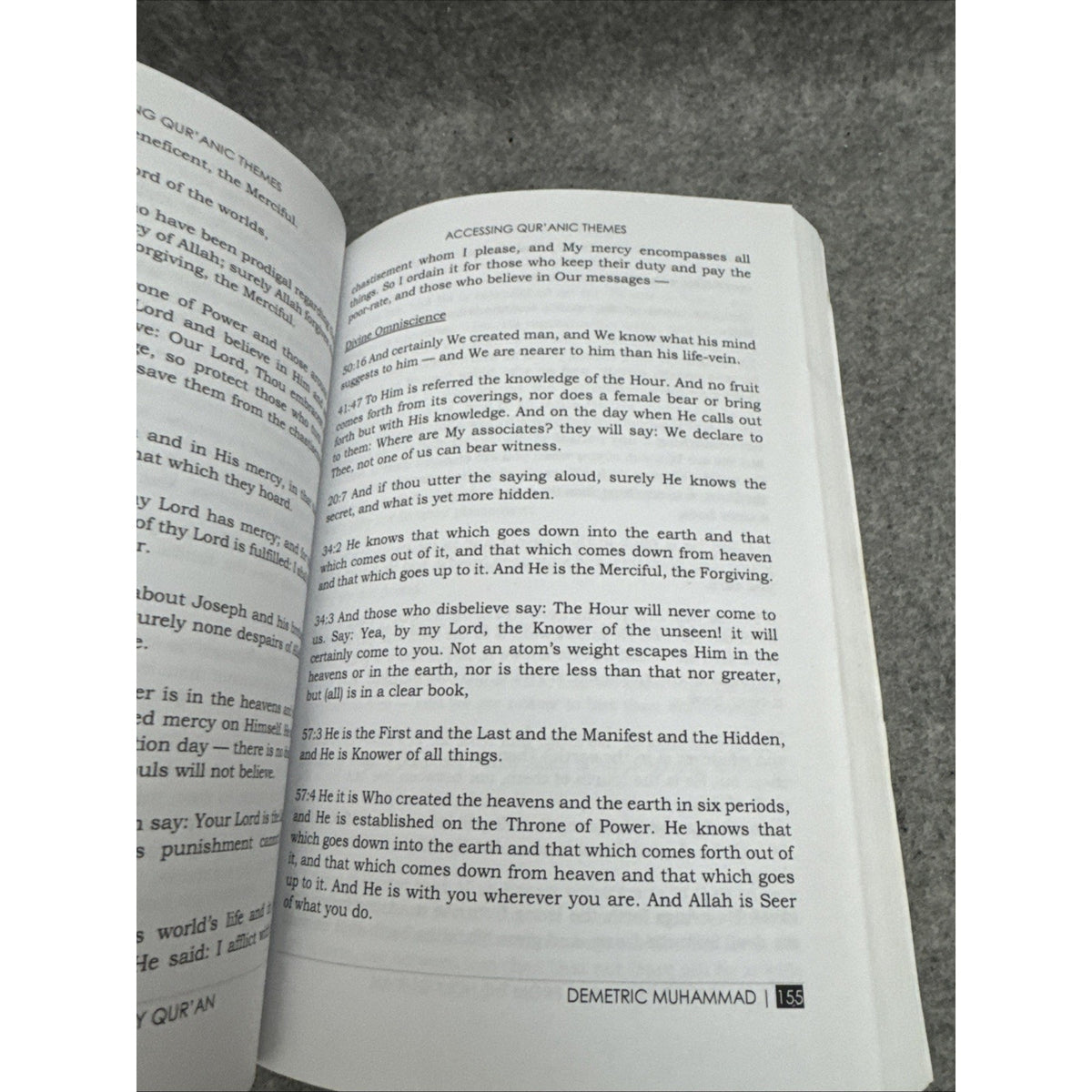 Manhood Principles, Parables, Concepts and Characteristics from the Holy Qur'an