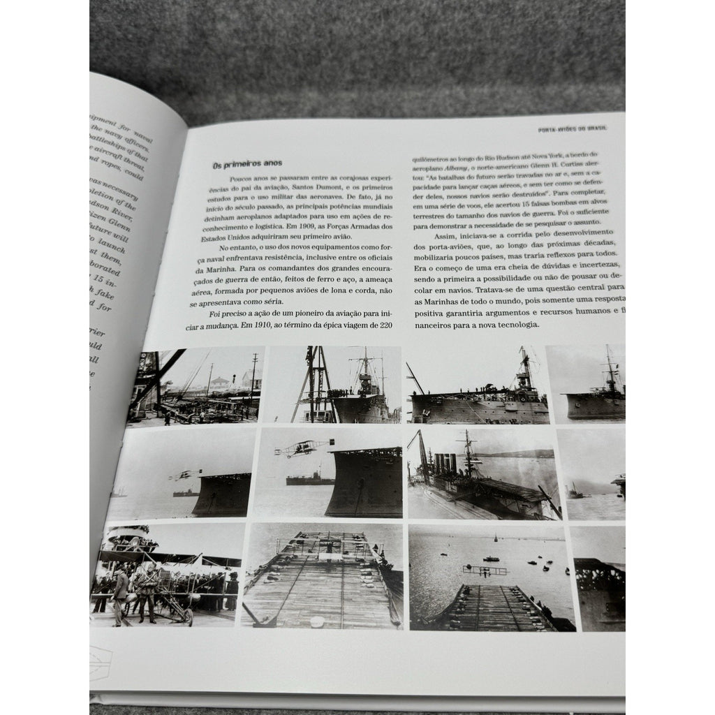 Brazilian Aircraft Carriers Porta-Avioes do Brasil 2012 Inscribed Navy HC