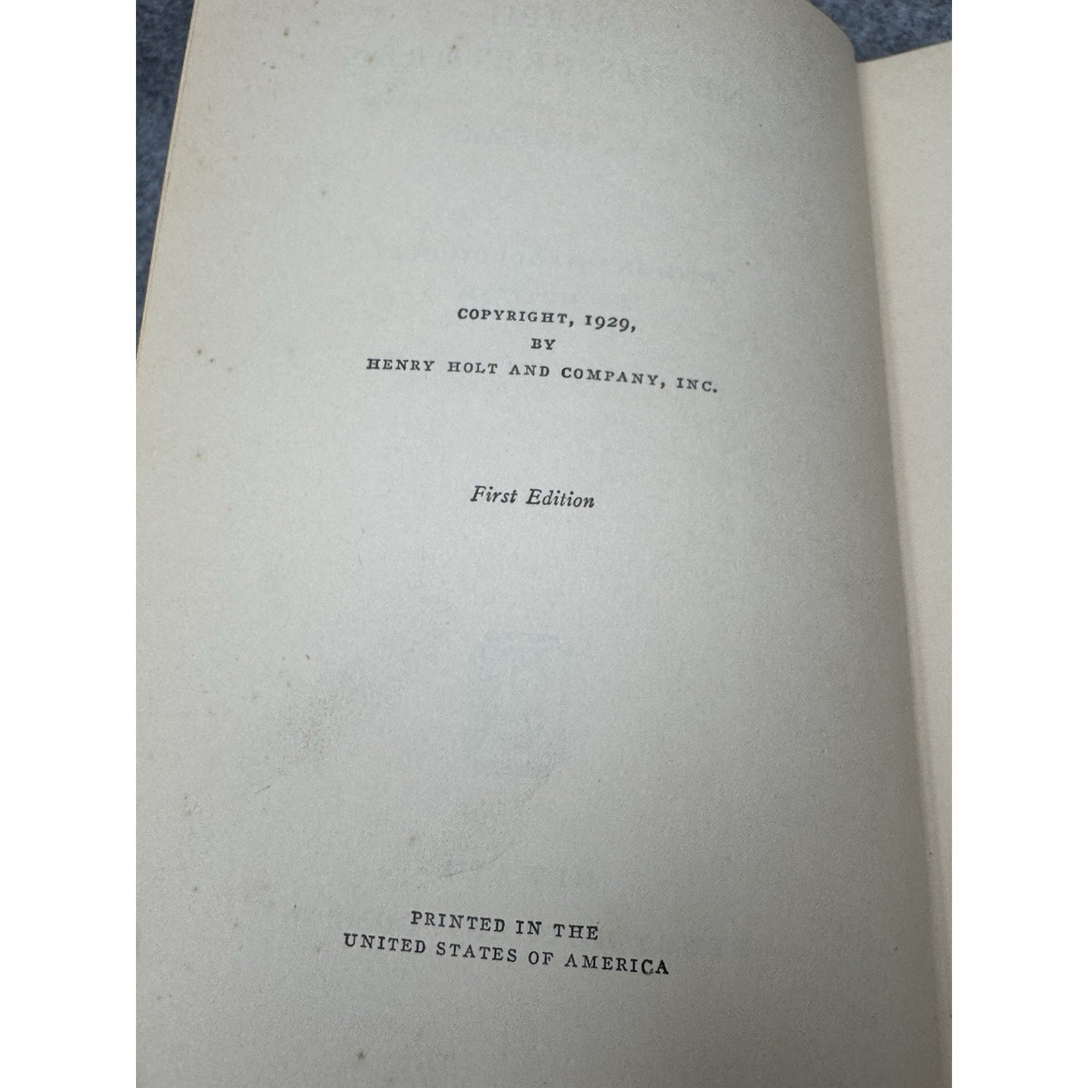 1929 Joseph and His Brethren H.W. Freeman 1st Ed Rural English Farm Novel