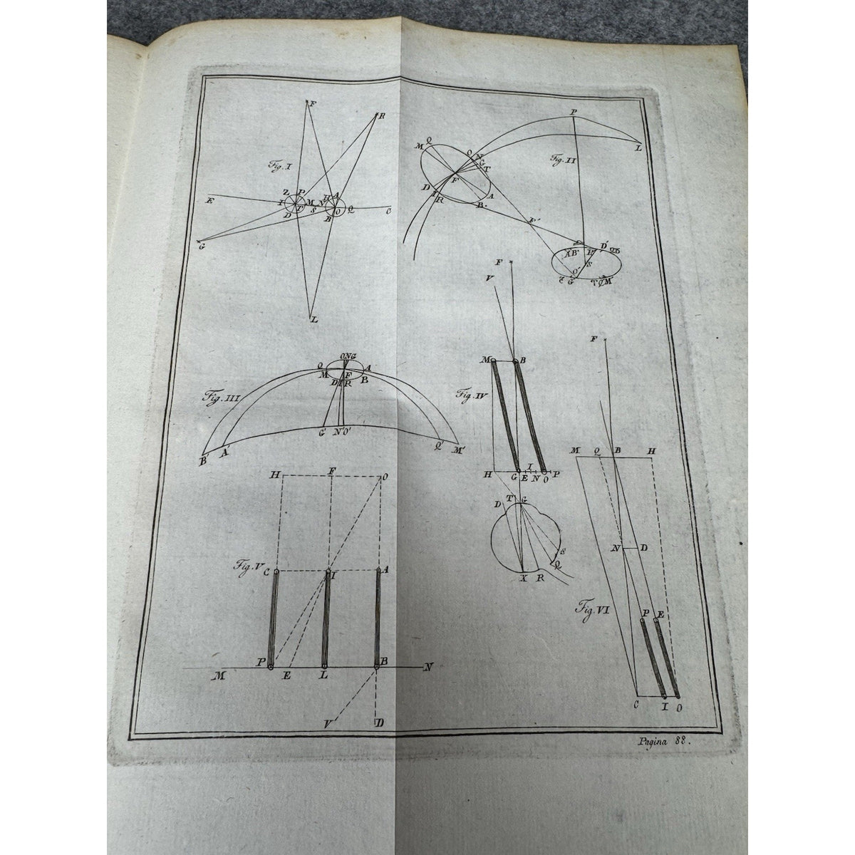 1806 Opuscoli Astronomici Calandrelli Vega Parallax Vellum Engraved Plates
