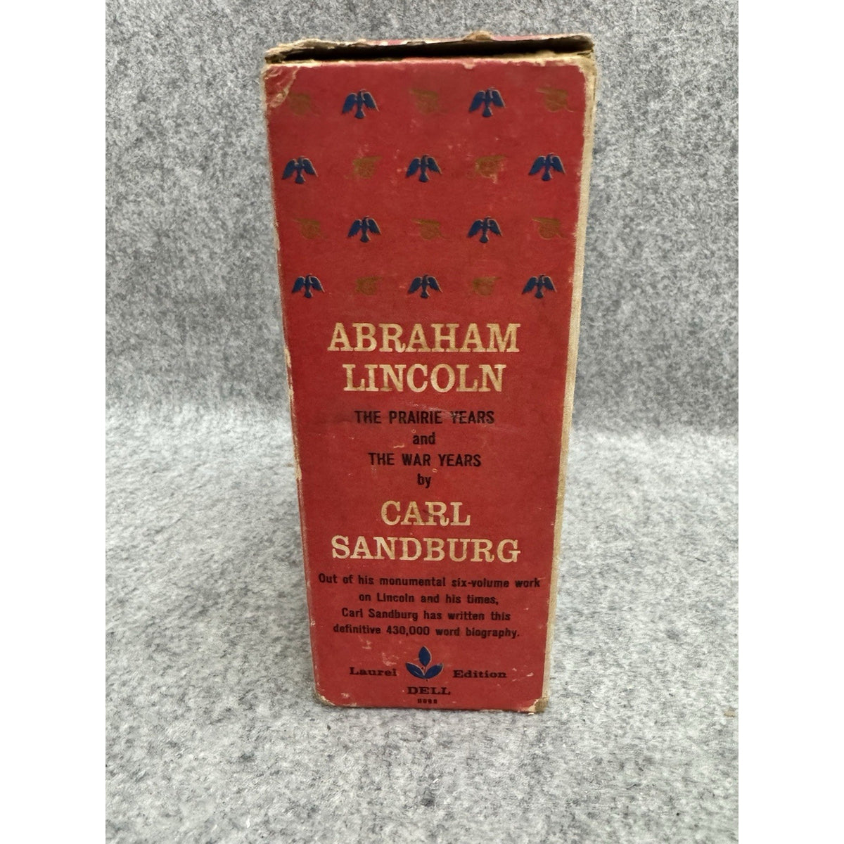 Abraham Lincoln Prairie & War Years Vol 1-3 Box Set 1959 Dell PB