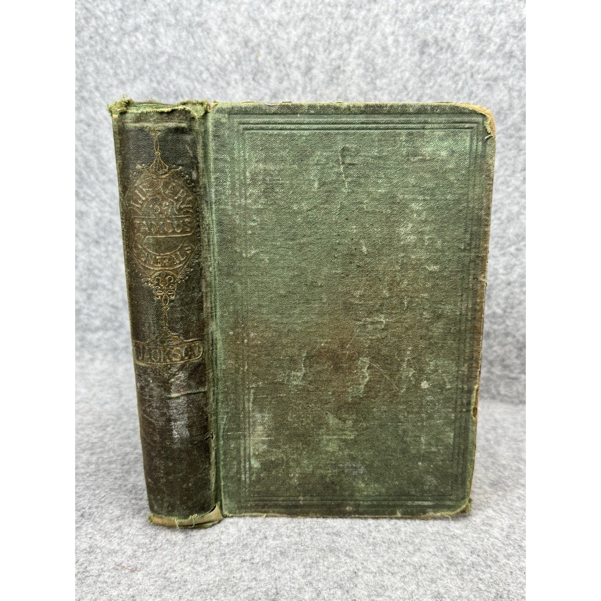 Life of Andrew Jackson 1868 Illustrated Young American’s Library Hardcover