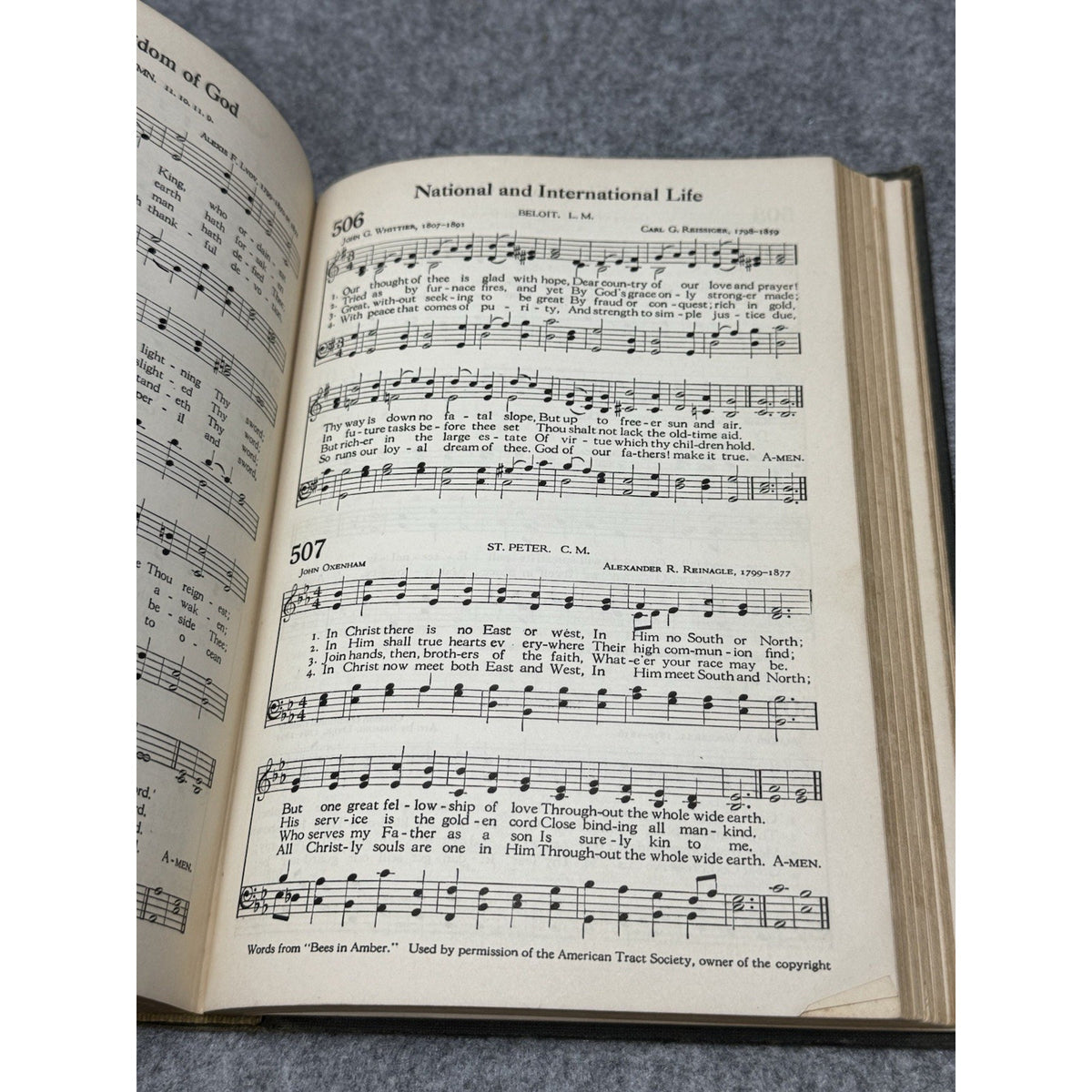 1935 The Methodist Hymnal First Edition Hardcover Official Hymnal Church