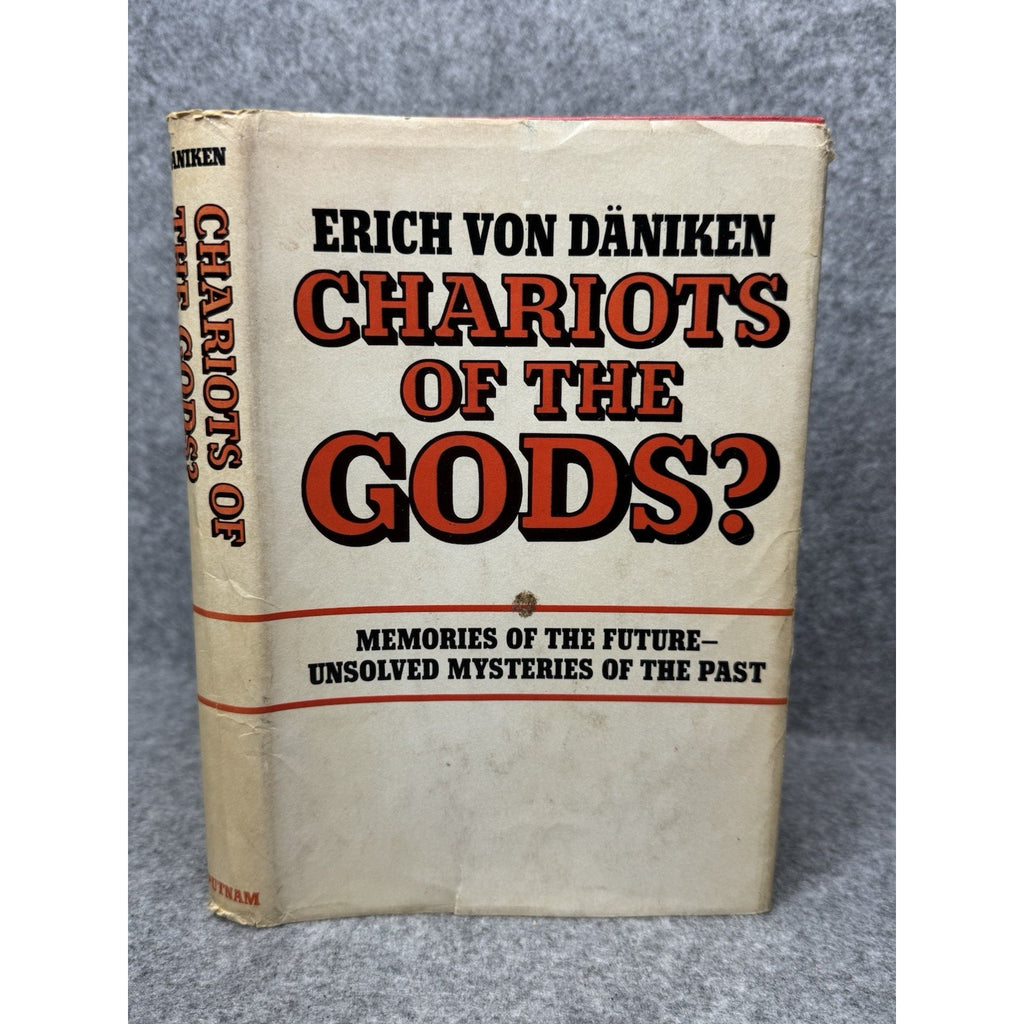 Chariots of the Gods Erich von Daniken 1970 Illustrated Book Club HC DJ