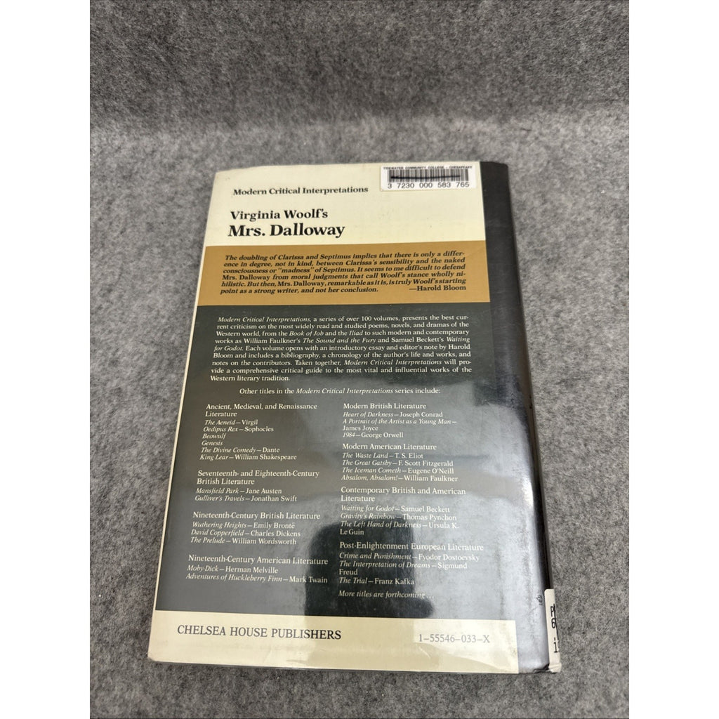 Virginia Woolf's Mrs. Dalloway by Harold Bloom (Hardcover)