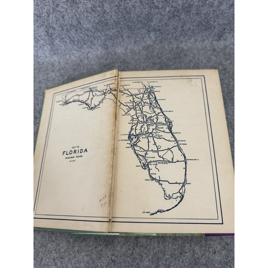 Florida A Guide to the Southernmost State HC 1940 WPA American Guide
