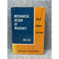 Mechanical Design of Machines 4th Ed 1968 Siegel Maleev Hartman HC DJ