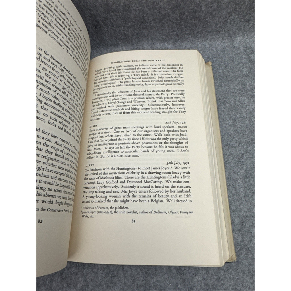 Diaries & Letters 1930-1939 Harold Nicholsen 1966 Atheneum HCDJ