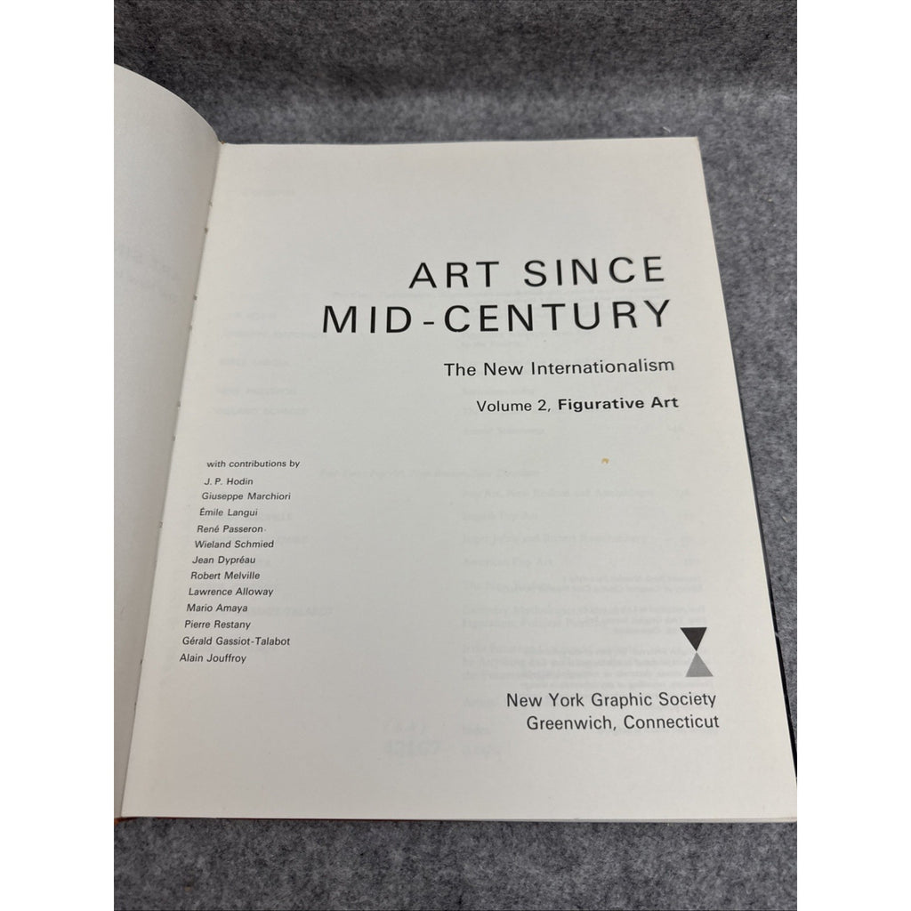 Art Since Mid-Century: The New Internationalism Vol 2. Only