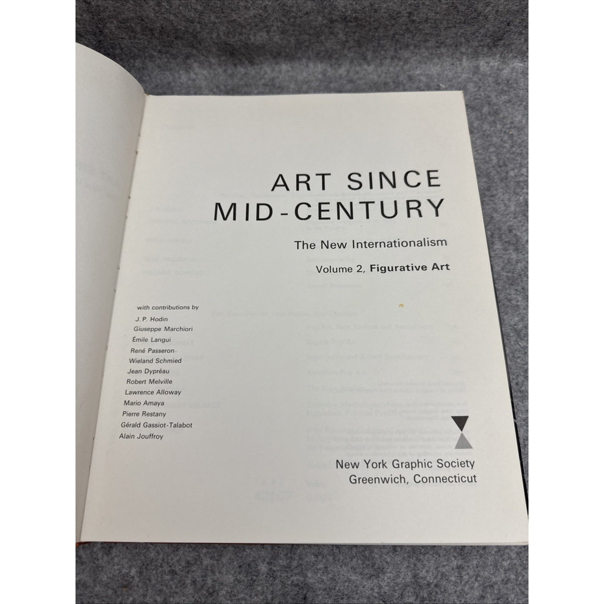 Art Since Mid-Century: The New Internationalism Vol 2. Only