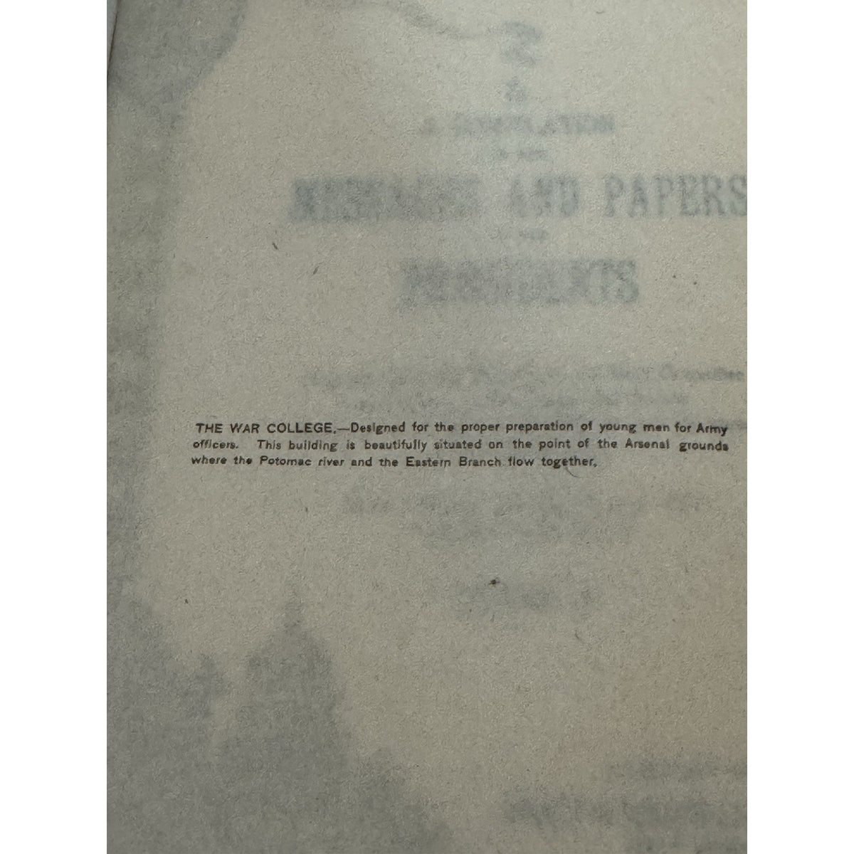 Messages and Papers of the Presidents Vol IX Richardson Antique 1897 HC