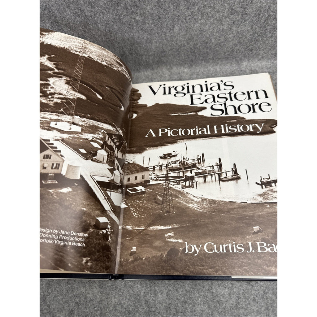 Virginia's Eastern Shore: A Pictorial History Badger, Curtis J. hardcover Used