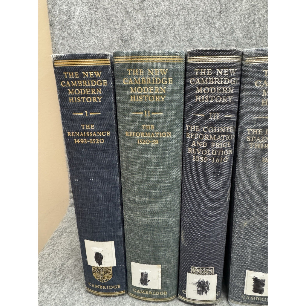 New Cambridge Modern History 9 Volume Hardcover Set Cambridge Press