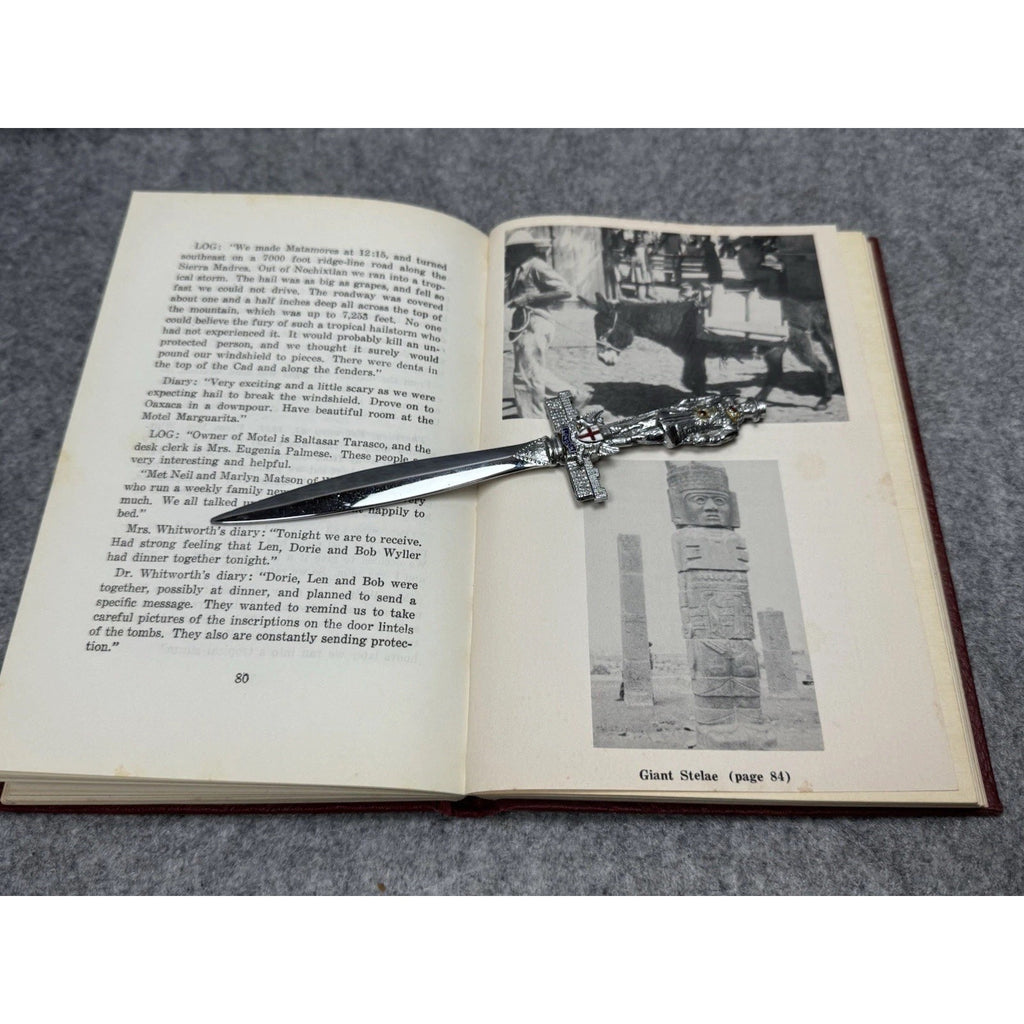 Diary Into the Unknown Whitworth 1961 1st Ed ESP Telepathy Paranormal HC