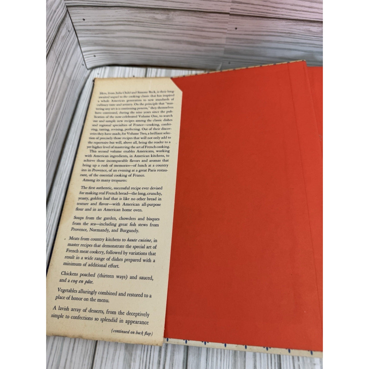 Mastering The Art Of French Cooking Volume 2 First Edition Knopf 1970 Child Beck