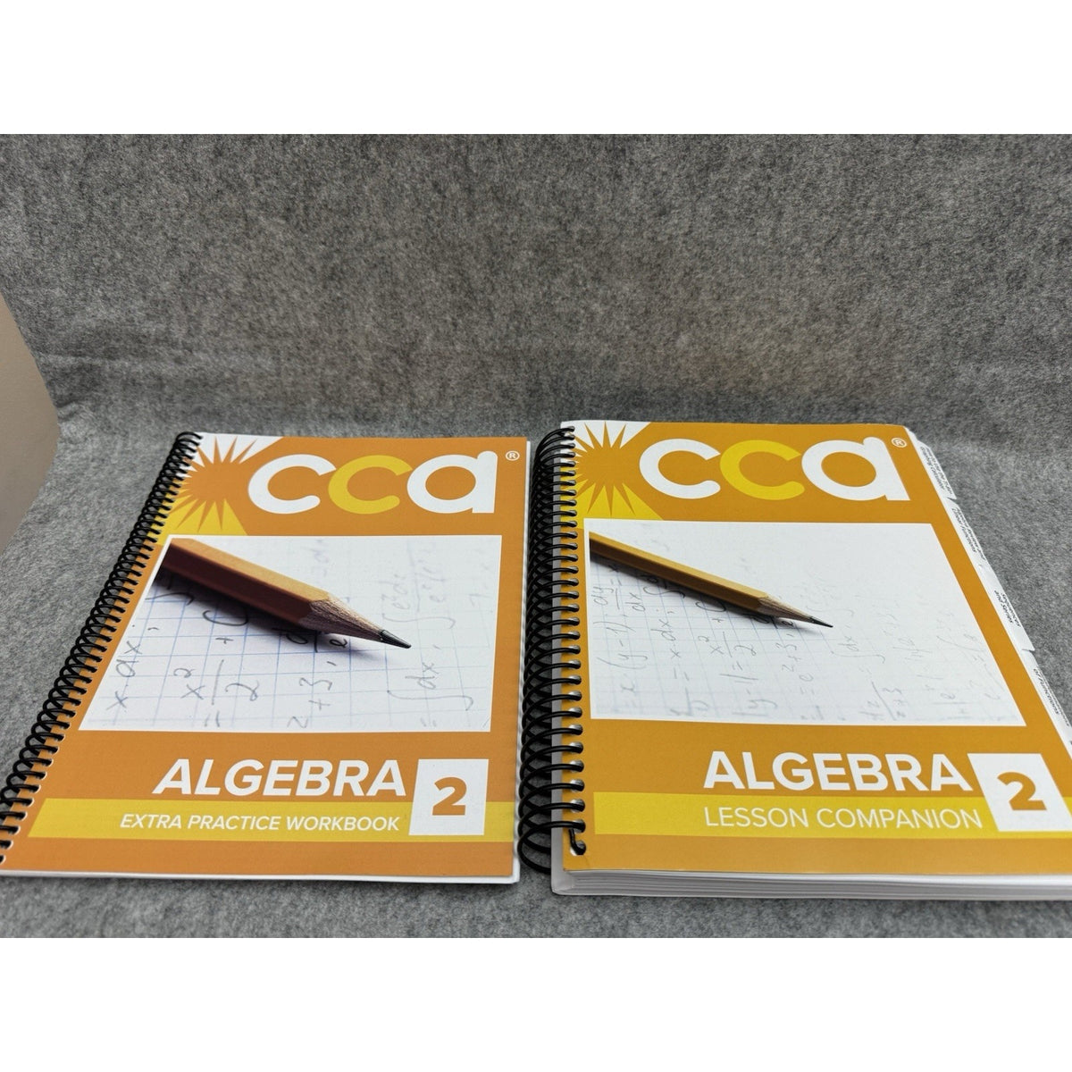 CCA Algebra 2 Workbook & Lesson Companion Set Spiral Like New