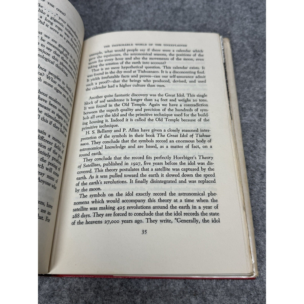 Chariots of the Gods Erich von Daniken 1970 Illustrated Book Club HC DJ