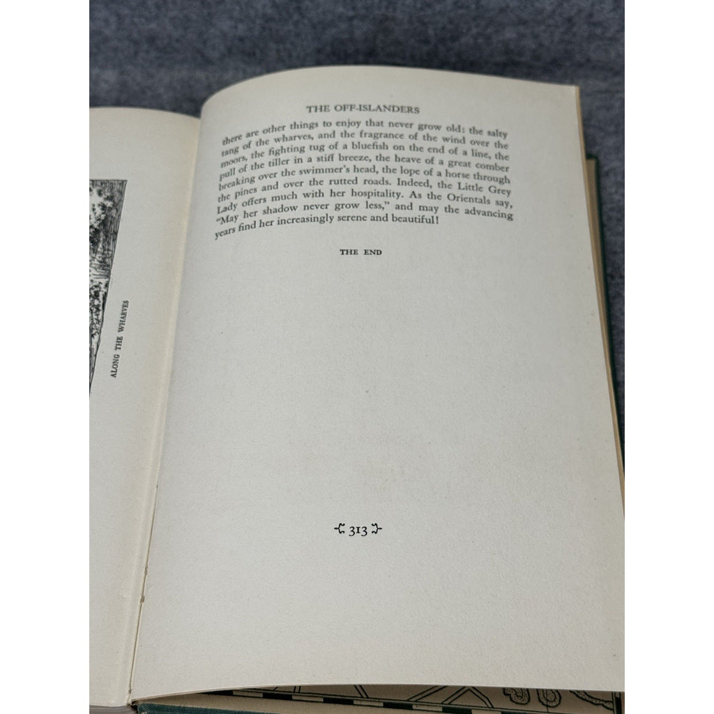 Nantucket Far-Away Island William Oliver Stevens Signed Illustrated 1937 HC