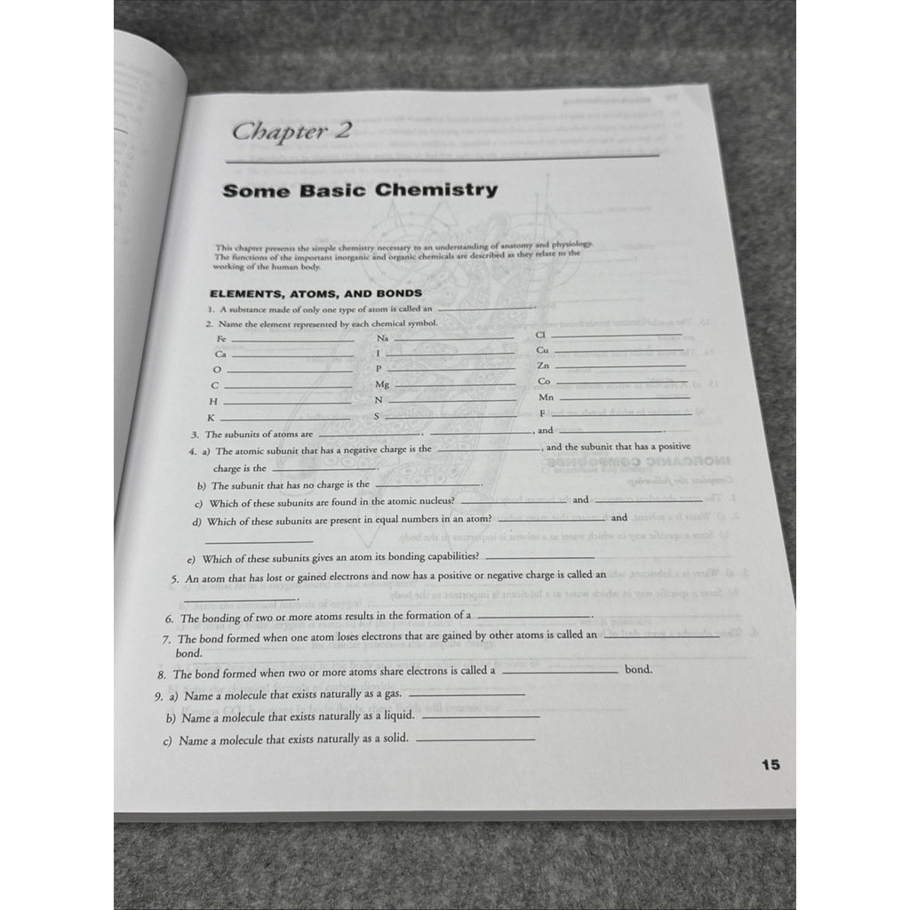 Student Workbook for Essentials of Anatomy and Physiology by Tina Sanders and...