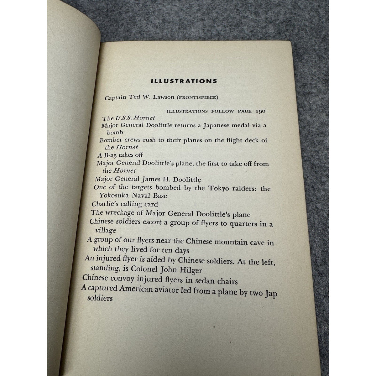 Thirty Seconds Over Tokyo WWII Signed Doolittle Pappy Boyington Saburo Sakai