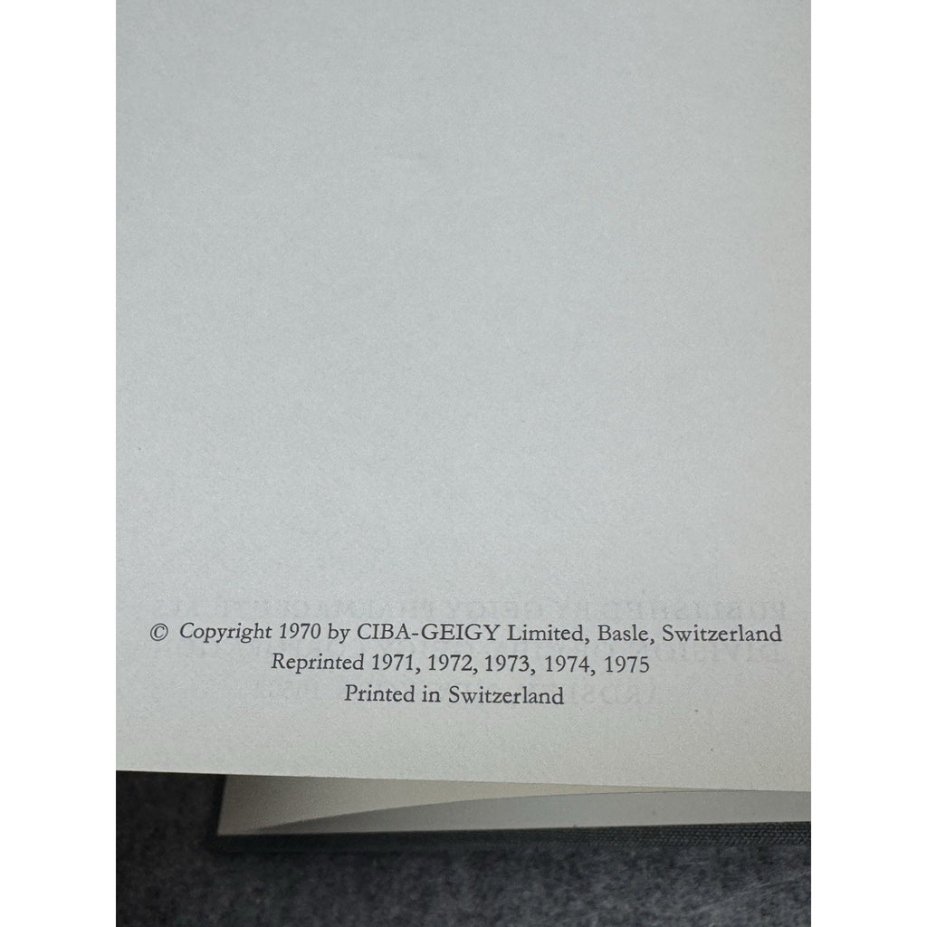 1975 Documenta Geigy Scientific Tables 7th Ed Diem Lentner Medicine Chemistry