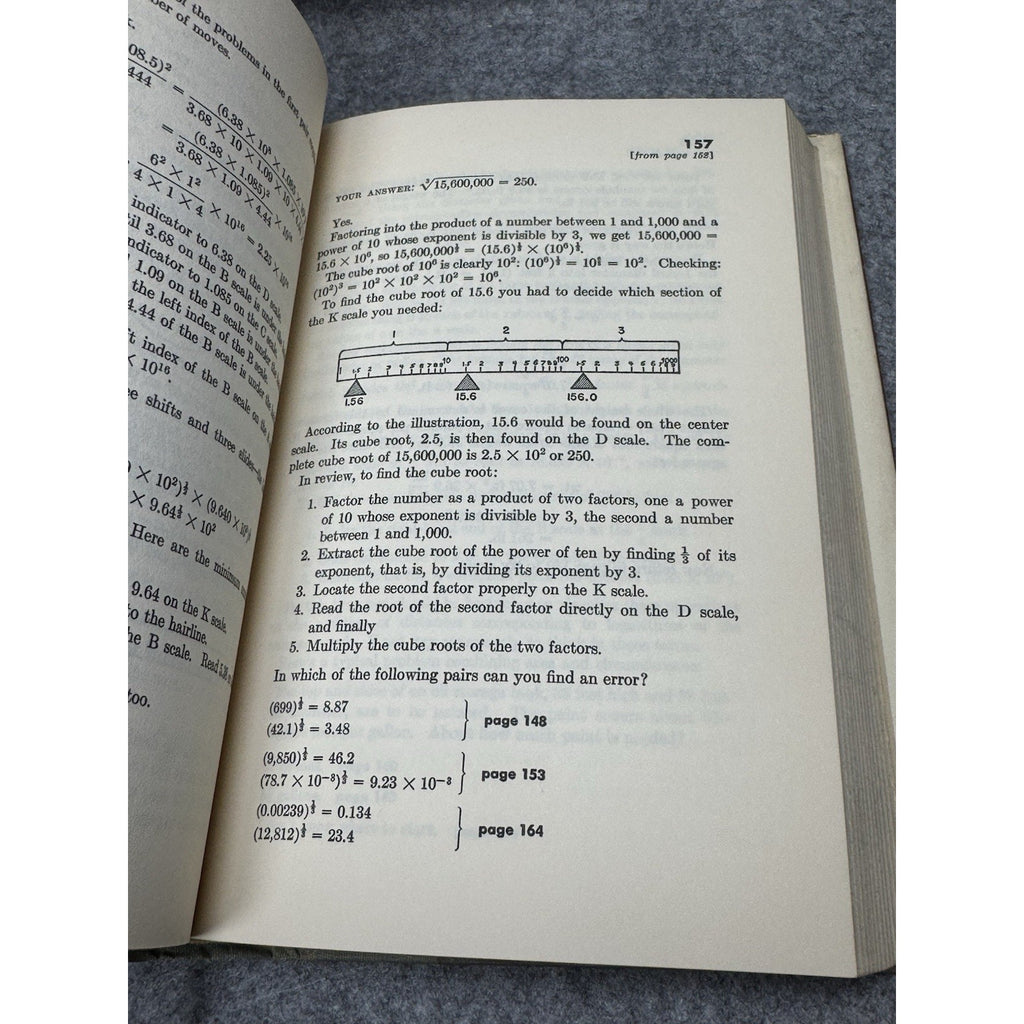 The Slide Rule TutorText Saffold Smalley 1962 First Edition HC Dust Jacket