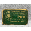 1917 Garden Flowers of Summer Ellen Eddy Shaw Pocket Guide Color Plates