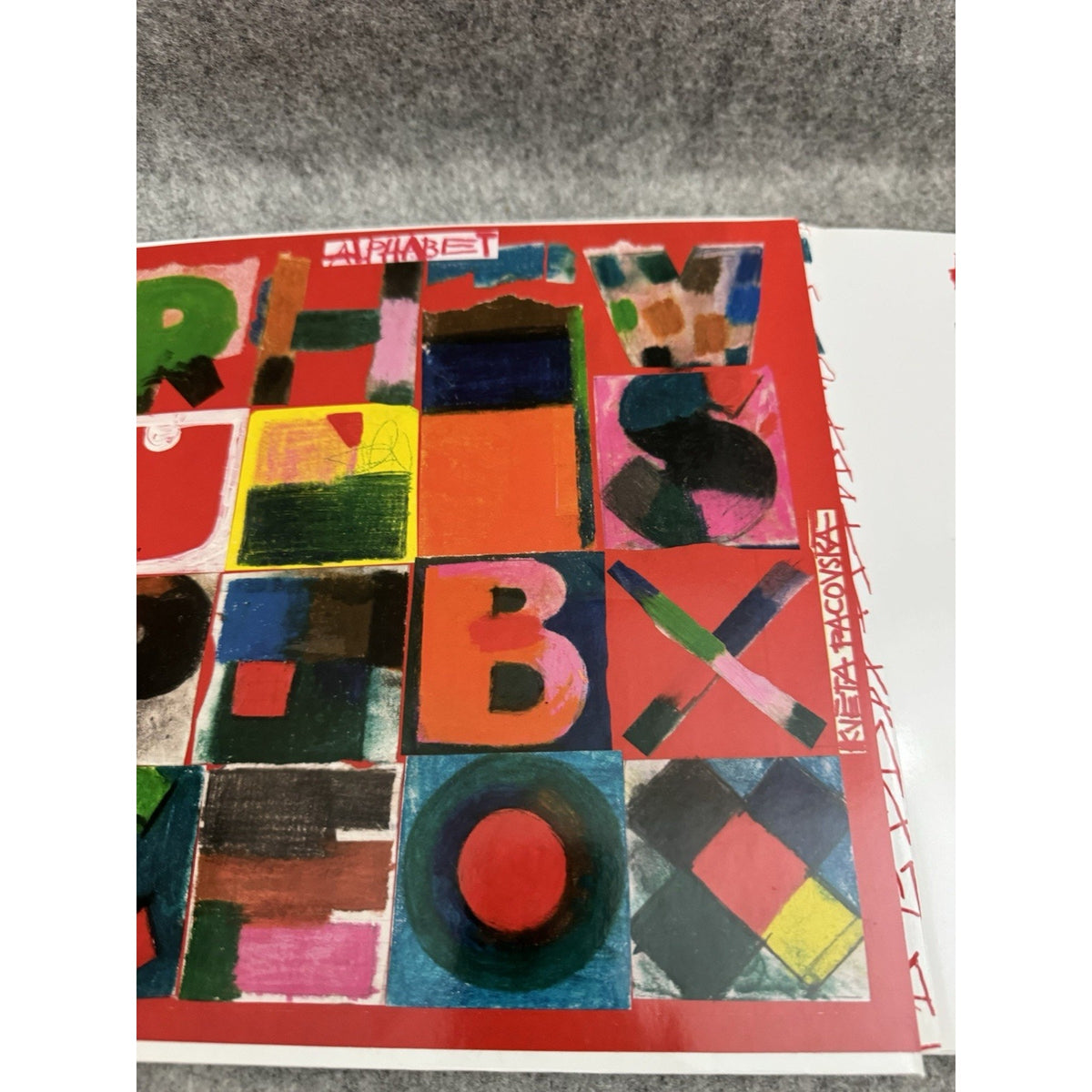 Alphabet by Kveta Pacovska HC Pop-Up Art Book 2012 Tate Abrams