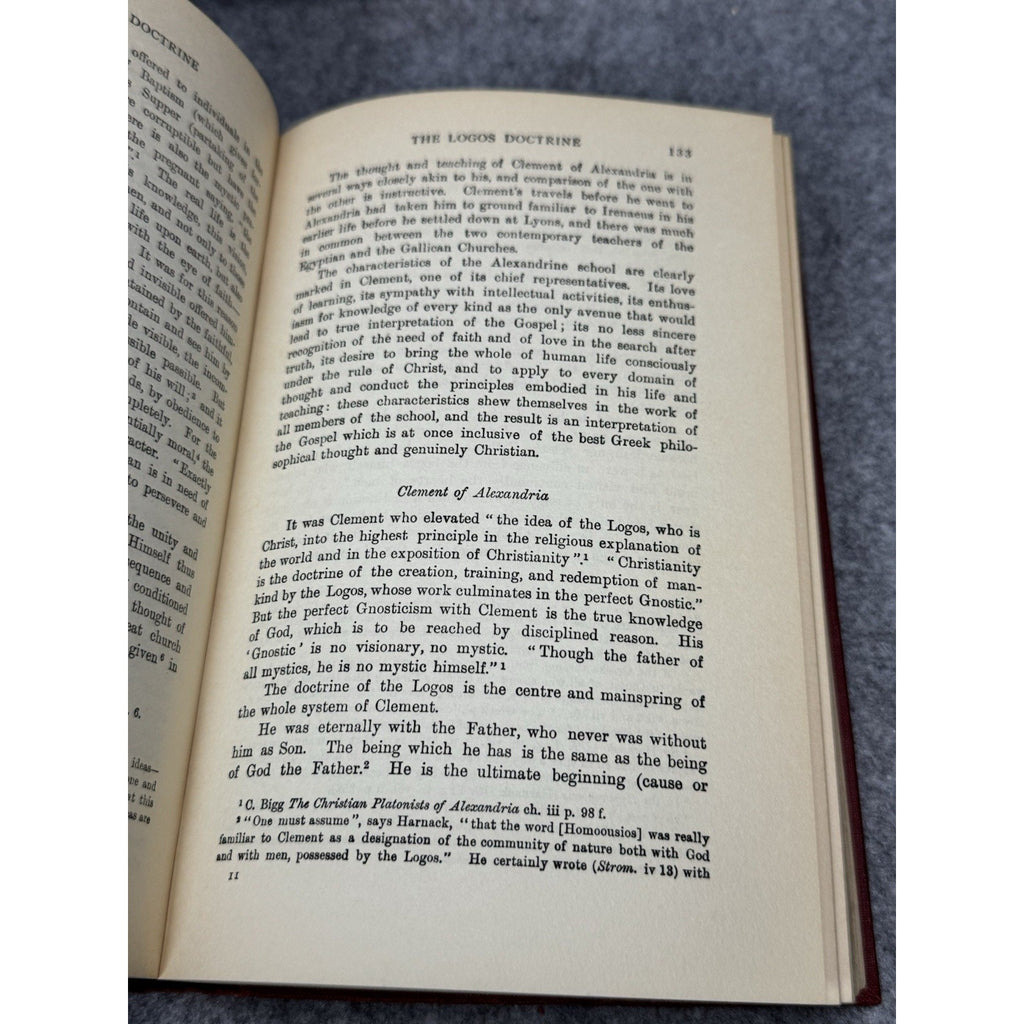 Early History of Christian Doctrine Bethune-Baker 1954 Chalcedon Hardcover