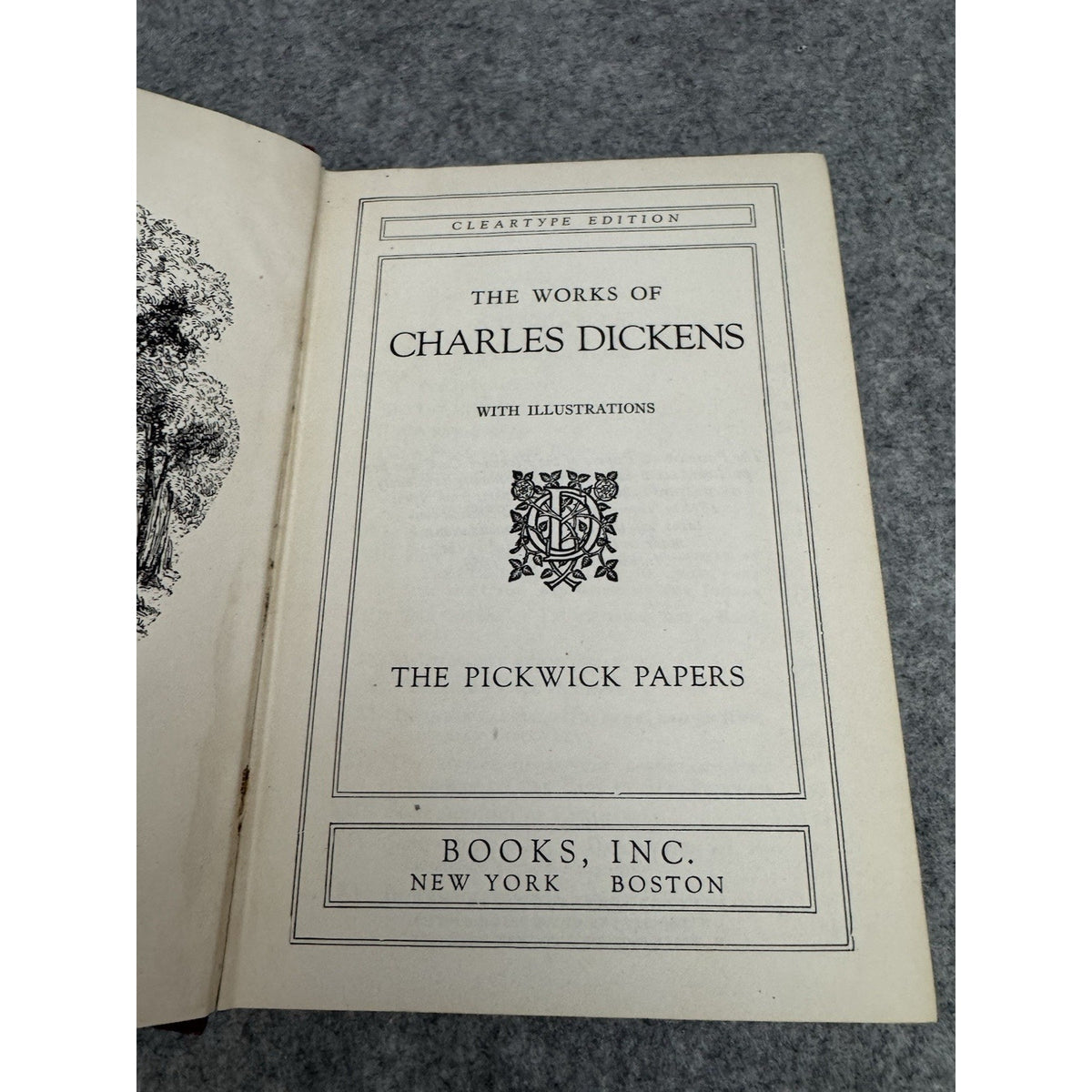 Charles Dickens The Pickwick Papers Vol VI HC Illustrated Cleartype Edition