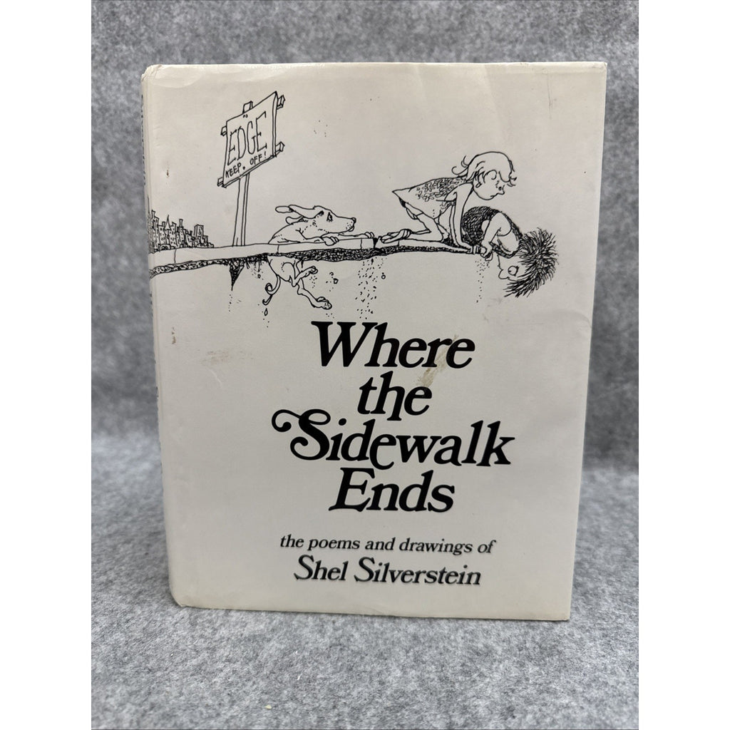 HarperCollins Where the Sidewalk Ends by Silverstein 1974 Illustrated HC