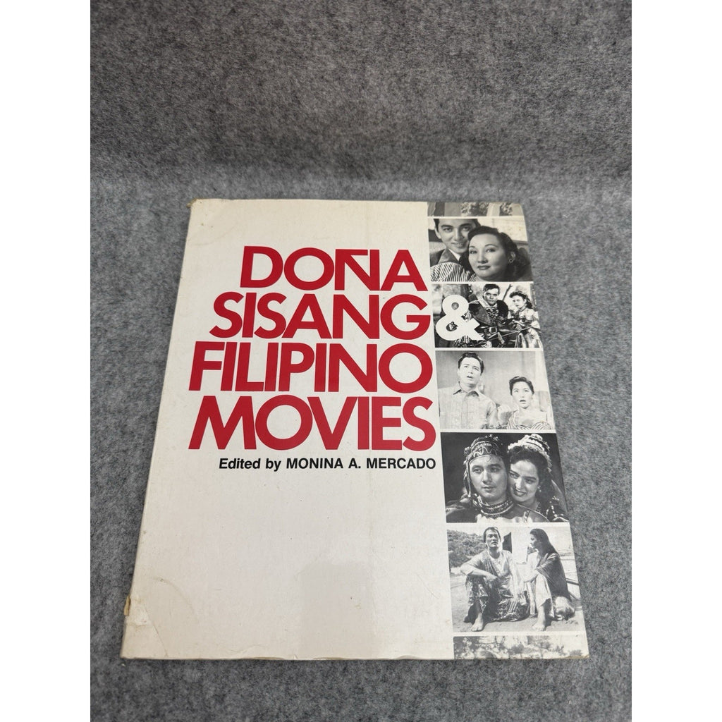 Doña Sisang & Filipino Movies Monina A. Mercado 1977 Paperback Philippine Film