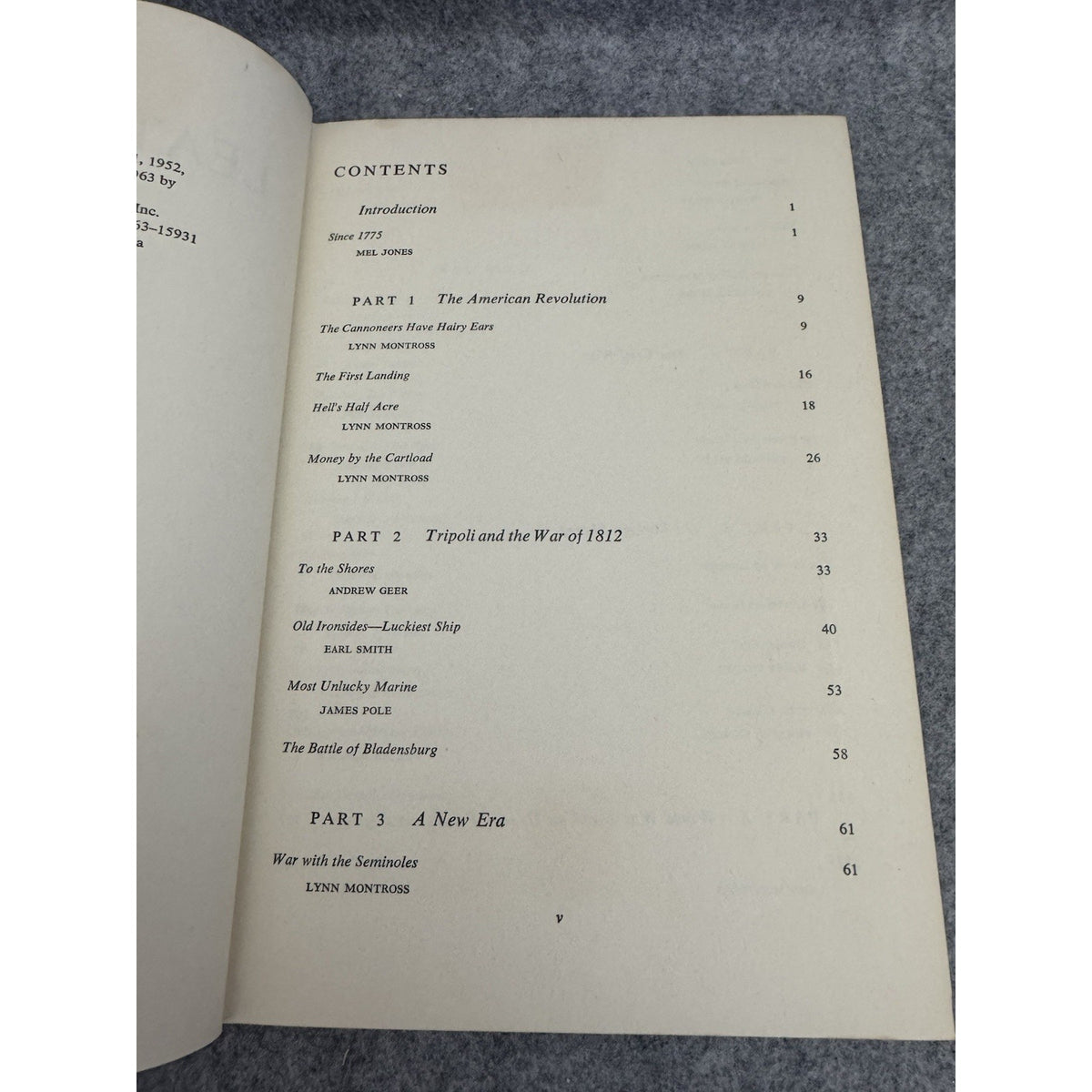 1963 The Leathernecks U.S. Marine Corps History HC DJ 1st Printing