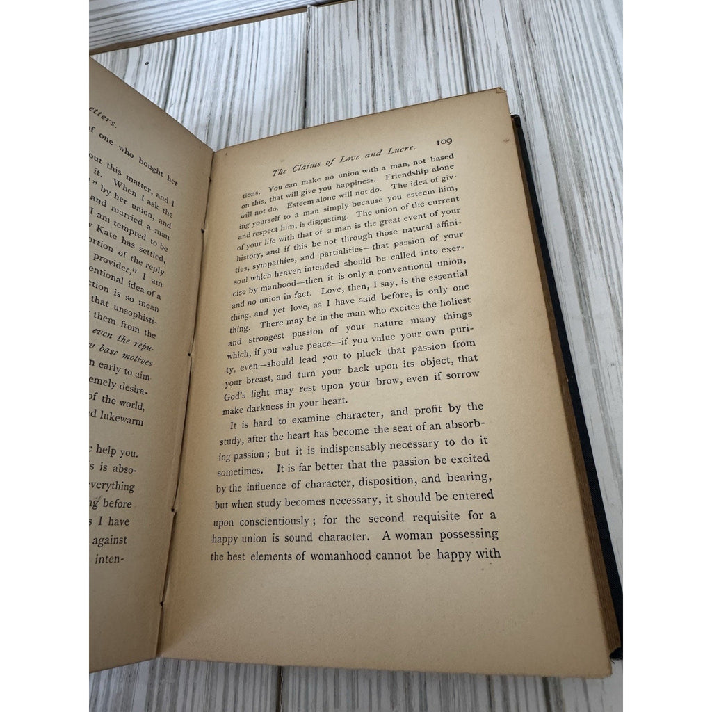 Titcomb’s Letters to Young People JG Holland 1882 HC Scribner Vintage