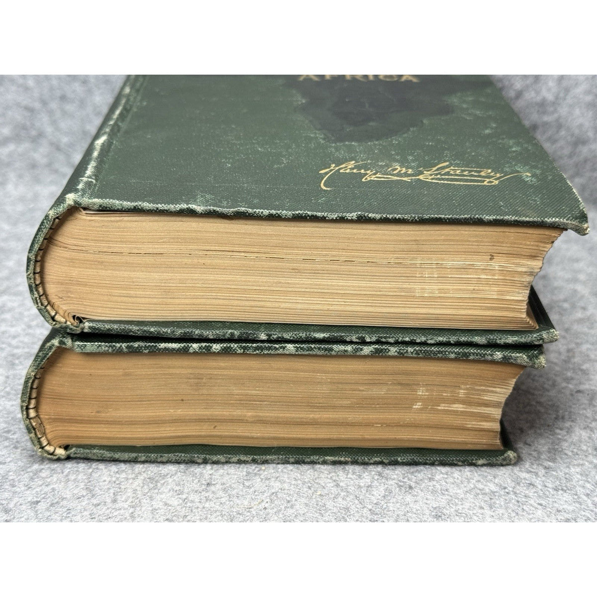 1891 In Darkest Africa Henry M Stanley 2 Vol Set Illustrated Both Folding Maps