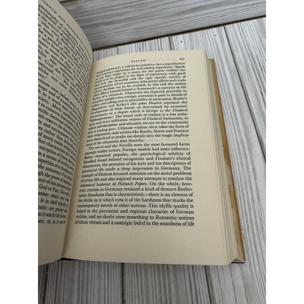 German Literature 18th 19th Centuries Vol 3 Stahl Yuill 1970 HC w/ DJ