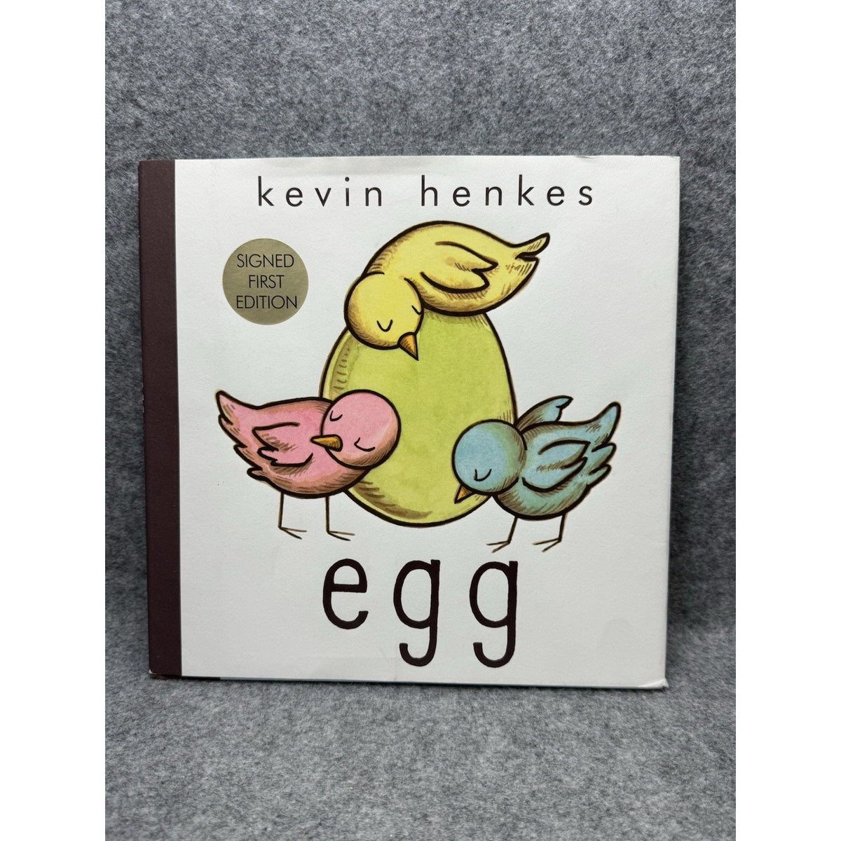 2017 Egg Kevin Henkes Signed First Edition 1st Printing Hardcover DJ