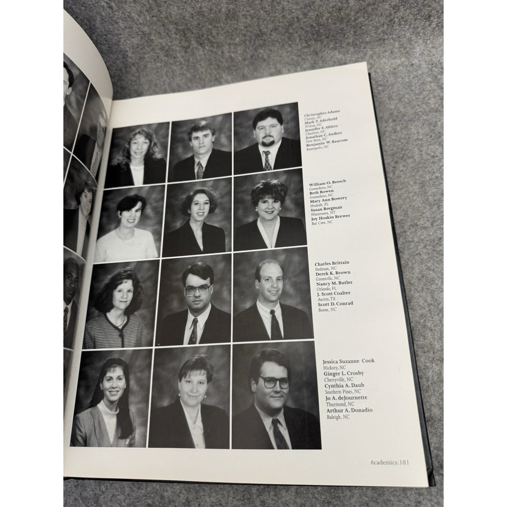 1996 Pine Burr Campbell University Yearbook Redefining Tradition Hardcover NC