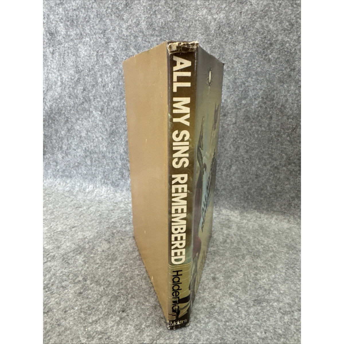 All My Sins Remembered Joe Haldeman 1977 Hardcover Sci-Fi Classic BCE