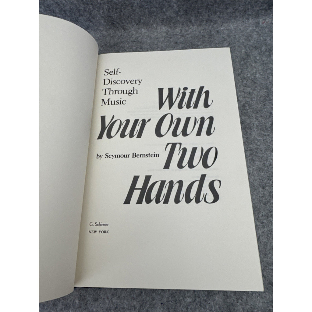 With Your Own Two Hands : Self-Discovery Through Music - Hardcover - GOOD