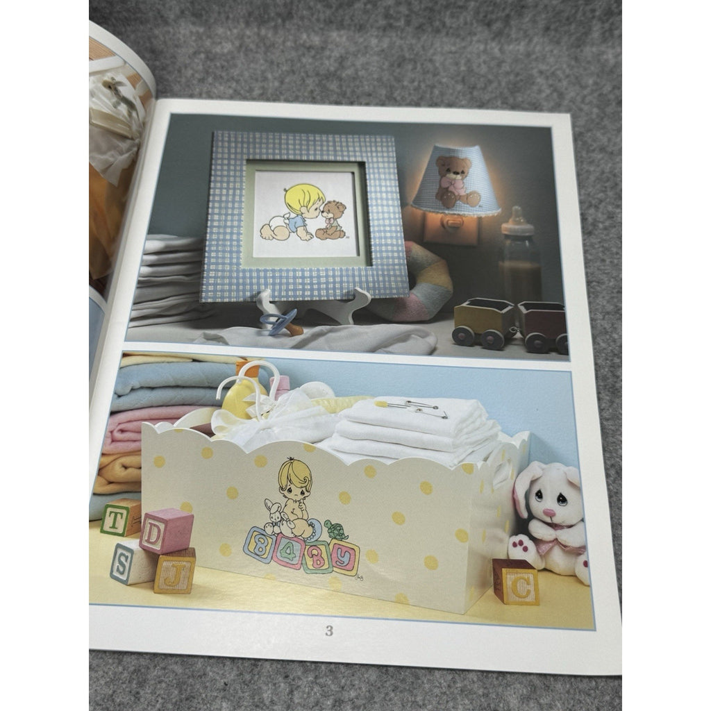 2001 Precious Moments Paint Decor for Baby Leisure Arts 22518 Nursery Patterns