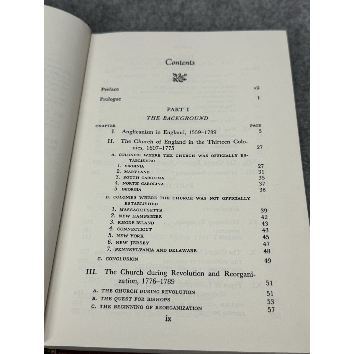 The Episcopal Church in the United States James Thayer Addison 1969 Hardcover